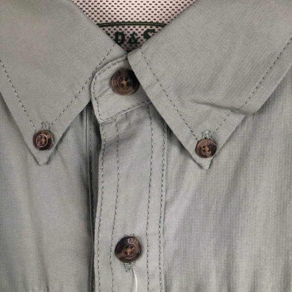 VINTAGE FIELD & STREAM UNIVERSAL TRAVEL SHIT MINT GREEN SIZE XXL NWT - Picture 2 of 10